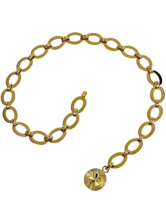 Chanel Clover Chain Belt Gold Plated main image 7